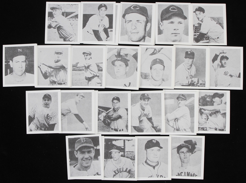 1948 Bowman Baseball Trading Cards Complete Reprint Set of 48 Cards