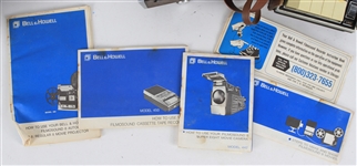1970's Bell & Howell Model 442 Super 8 Movie Camera w/ Carrying Case, Polaroid 430 Automatic Land Camera, B&H Cassette Tape Recorder & More