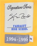 1994-95 Kevin Garnett Farragut High School Admirals Signature Series Throwback Jersey
