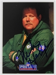 1992-94 Green Bay Packers Memorabilia - Lot of 2 w/ 1994 Sentry Team Photo & Mike Holmgren Signed ProLine Football Card (JSA) 