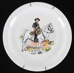 1950s Hopalong Cassidy "To My Friend Hoppy" 9.5" Ceramic Plate by WS George