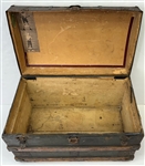 1910's Samri Baldwin The White Mahatma Magician's Touring Steamer Trunk