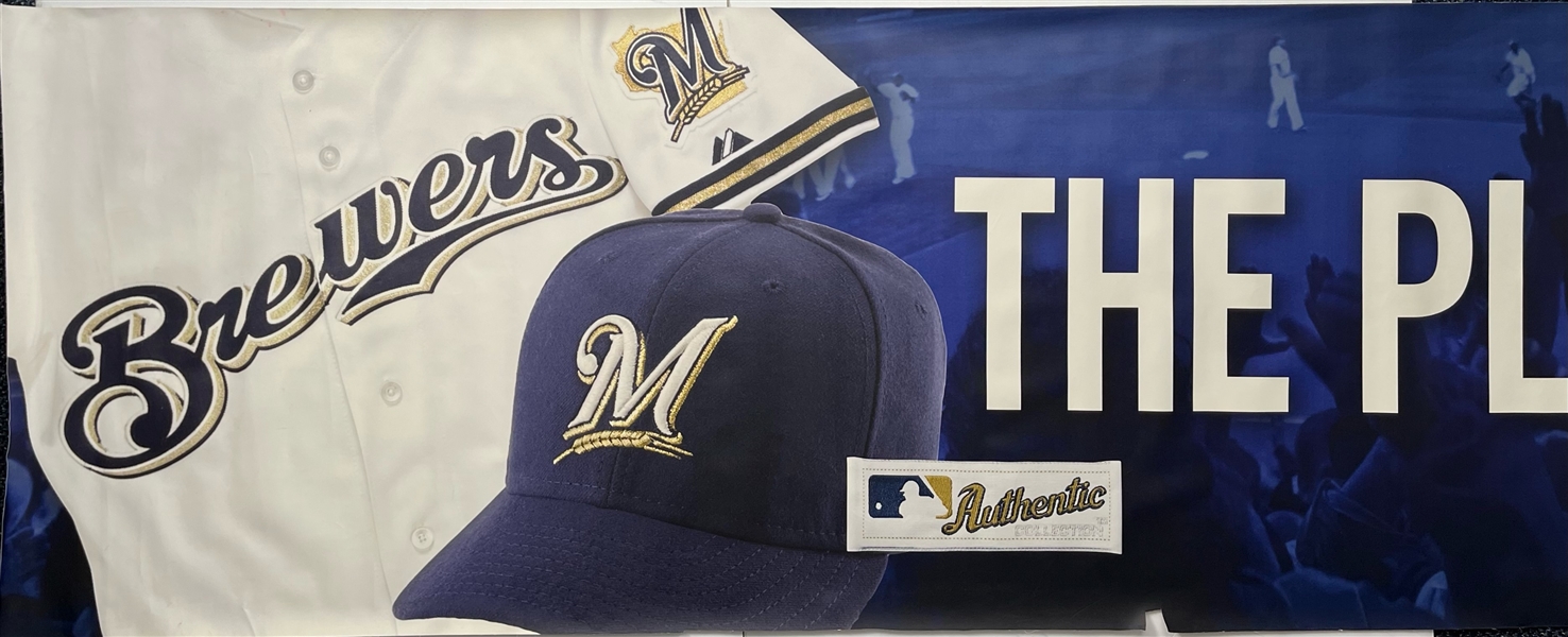 2000s Milwaukee Brewers Stadium Banners (Lot of 4)