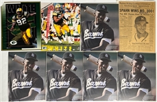 1940s-1990s Milwaukee Braves, Chicago White Sox Newspapers, Photos & Prints (Lot of 15)