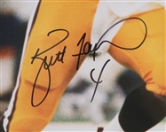 1997 Brett Favre Green Bay Packers Signed 22 x 35 Framed Super Bowl XXXI Display (JSA)
