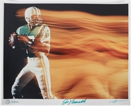 2000s Joe Namath New York Jets Signed 16" x 20" Photo (JSA) 13/250