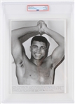 c.1962 Cassius Clay Associated Press 7x9.5 Type III Wire Photo (PSA Slabbed) 