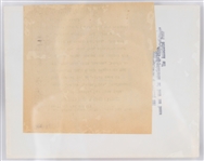 1938 Joe DiMaggio Johnny Vander Meer 7 x 9 All Star Game Type III Photo (PSA Slabbed)