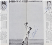 1965 Los Angeles Angels Multi Signed Yearbook w/ 20+ Signatures