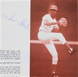1974 Cincinnati Reds Multi Signed Yearbook w/ 7 Autographs
