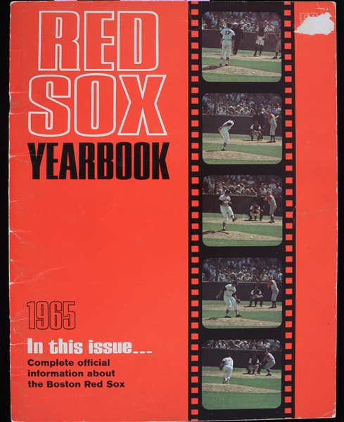 1965 Boston Red Sox Multi Signed Yearbook w/ 20+ Signatures