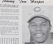 1965 Cincinnati Reds Multi Signed Yearbook w/ 15+ Signatures