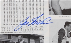 1965 Cincinnati Reds Multi Signed Yearbook w/ 15+ Signatures