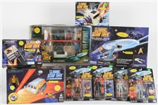 1996 Classic Star Trek Playmates Tricorder, Collector Figure Set, & more (Lot of 9)