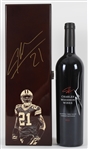 2012 Charles Woodson Green Bay Packers Signed Wine Bottle Case w/ Cabernet Sauvignon & Corkscrew (JSA)
