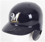 2009 Corey Hart Milwaukee Brewers Signed Game Worn Batting Helmet (MEARS LOA/JSA/MLB Hologram)