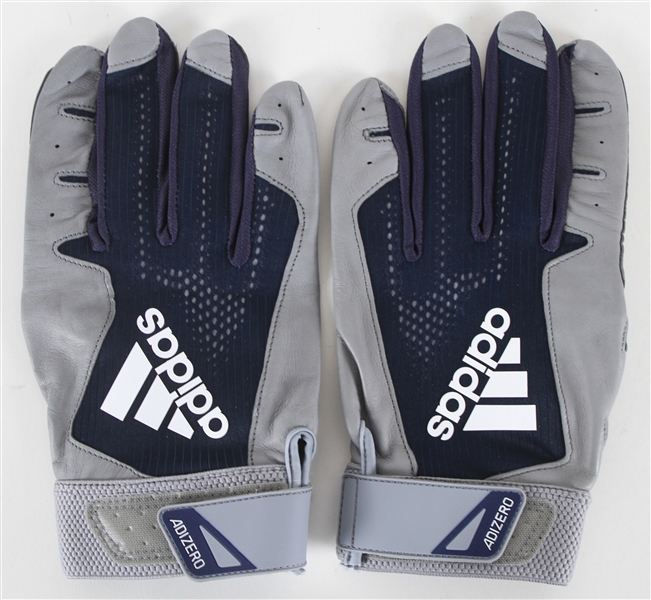 2021 Aaron Judge New York Yankees Player Issued Adidas Batting Gloves (MEARS LOA/Fanatics COA)