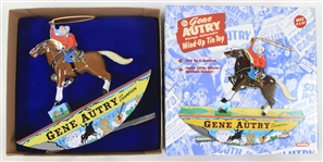 2004 Gene Autry MIB Vintage Collection Wind Up Tin Toy by Schylling