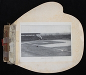 1900s Vintage Baseball Mitt Shaped Baseball Guide