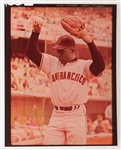 1960s Willie Mays San Francisco Giants 4" x 5" Kodak Color Negative