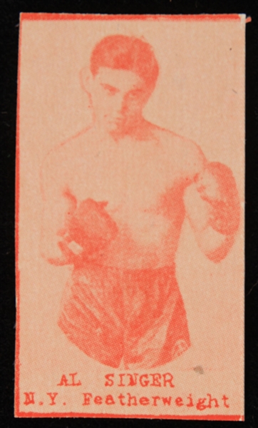 1928 Al Singer W565 Strip Mini Trading Card