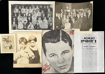 1940s Boxing  B&W Photos, Letters, Program and More (Lot of 11)