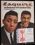 1966 Esquire Magazine with Cassius Clay (Muhammad Ali) on the Cover