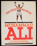 1975 Muhammad Ali The Holy Warrior Illustrated Biography by Don Atyeo and Felix Dennis