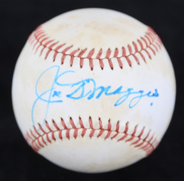 1983 Joe DiMaggio New York Yankees Signed OAL MacPhail Baseball *JSA*