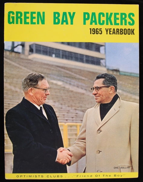 1965 Green Bay Packers Yearbook