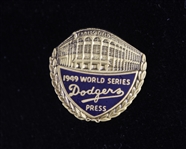 1949 Los Angeles Dodgers World Series 1" Press Pin