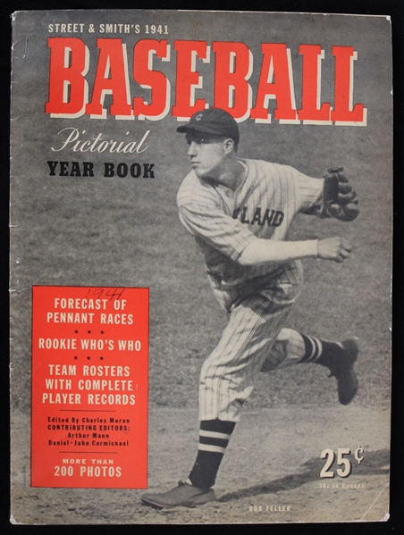 1941 Street and Smiths Baseball Pictorial Year Book