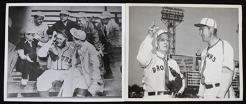 1930s St. Louis Browns 8"x10" B&W Sporting News Photos (Lot of 2)
