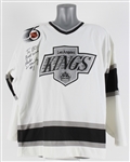 1991-92 Mike Donnelly Los Angeles Kings Signed Home Jersey (MEARS LOA/Beckett)