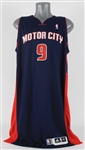 2013-14 Tony Mitchell Detroit Pistons Game Worn Motor City Alternate Jersey (MEARS LOA)