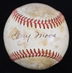 1979-80 Terry Moore Enos Slaughter St. Louis Cardinals Signed ONL Feeney Baseball (JSA)