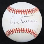 1989-90 Don Sutton Los Angeles Dodgers Signed ONL White Baseball (JSA)