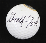 1974-1977 Gerald Ford (d.2006) 35th US President Signed Presidental Golf Ball (Lot of 2) *JSA*