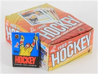 1988 NHL Topps Trading Cards Retail Box with 36 Unopened Packs (Lof of 36)