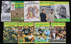 1960-70 Green Bay Packers Publication & Photo Collection - Lot of 10