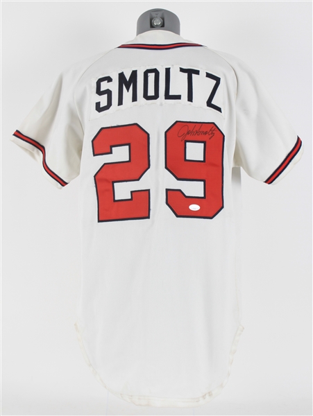 Lot Detail - 1994 John Smoltz Atlanta Braves Signed Game Worn Home ...