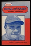 1960 Rexall Hall of Fame Baseball Handbook