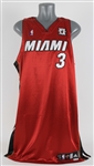 2007-08 Dwyane Wade Miami Heat Game Worn Alternate Jersey (MEARS A5)