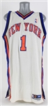 2004-05 Anfernee "Penny" Hardaway New York Knicks Signed Game Worn Home Jersey (MEARS A5/JSA) 