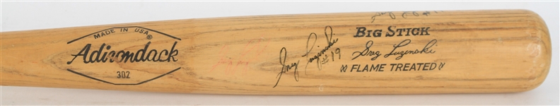1971-79 Greg Luzinski Philadelphia Phillies Signed Adirondack Professional Model Game Used Bat (MEARS A7/JSA & PSA/DNA GU 7)