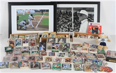 1990s-2000s Baseball, Football, Hockey Trading Card Collection w/ Magazines, Framed Prints & more (Lot of 500+)