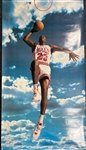 1992 Michael Jordan Chicago Bulls 40" x 72" Nike Sky Dunk Poster 