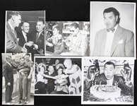 1930s-1950s Jack Dempsey 5x7 6x6 and 8x10 B&W Photos (Lot of 6)