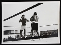 1950s-1960s Boxing 5"x7" B&W Photo