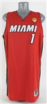 2011 Chris Bosh Miami Heat NBA Finals Issued Alternate Jersey (MEARS A5)
